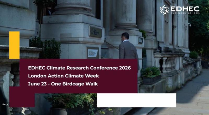 EDHEC Climate Research Conference 2026