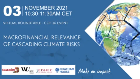 Macrofinancial relevance of cascading climate risk
