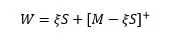 insured payoff can be rewritten to highlight the put payoff