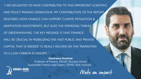 Gianfranco Gianfrate, contributing scientist of the IPCC report