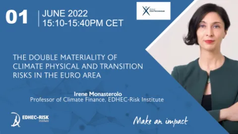 double materiality of climate & transition risks, Polytech Forum, Irene Monasterolo